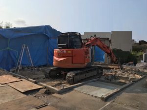 土台撤去３
