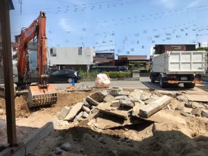 土台撤去２