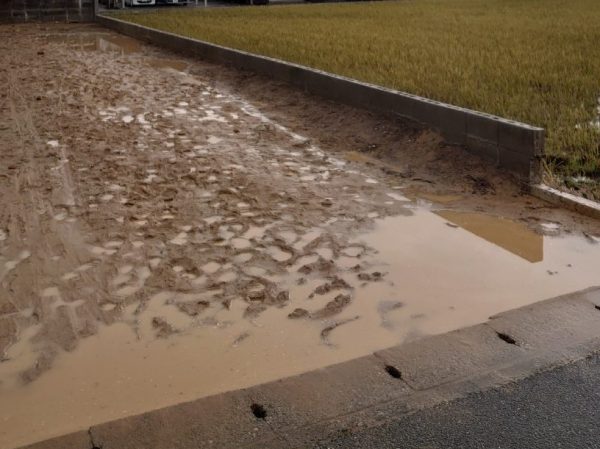 富山の解体工事屋　株式会社エイキ　ブロック塀高さ調整